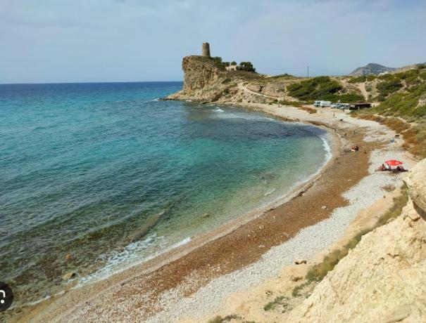 Casa Con Vistas Al Mar Y Patio De Buganvillas Aigues Екстер'єр фото