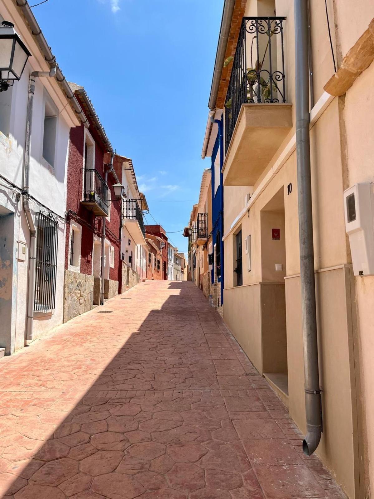 Casa Con Vistas Al Mar Y Patio De Buganvillas Aigues Екстер'єр фото